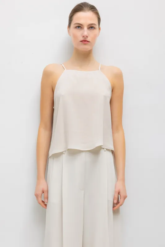 Leset - Ari High Neck Tank - Moon made by Leset