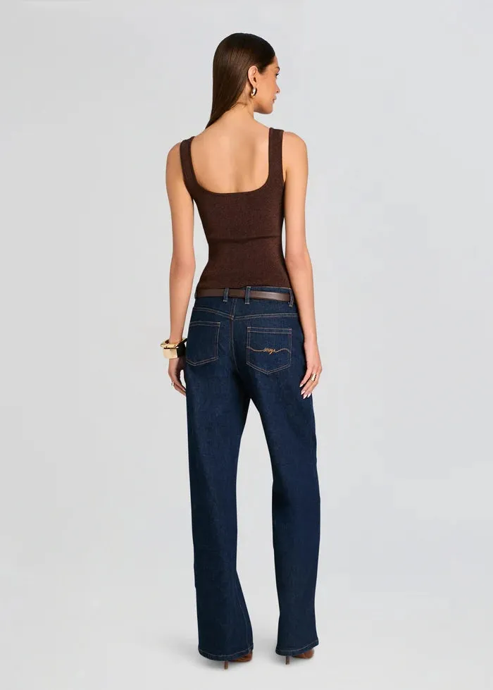 SER.O.YA - Jaymes Tank - Burnt Clove sold by Jessie Boutique product image thumbnail 4