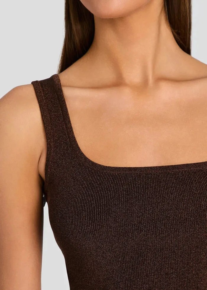 SER.O.YA - Jaymes Tank - Burnt Clove sold by Jessie Boutique product image thumbnail 2