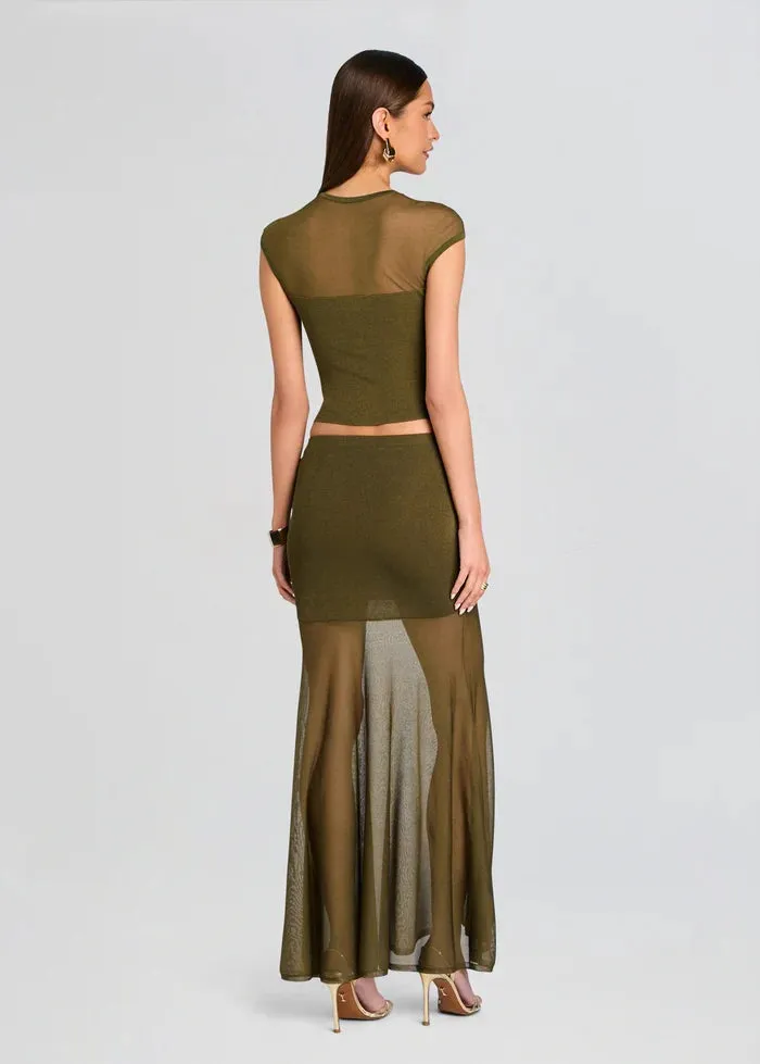 SER.O.YA - Whitney Top - Olivewood sold by Jessie Boutique product image thumbnail 4