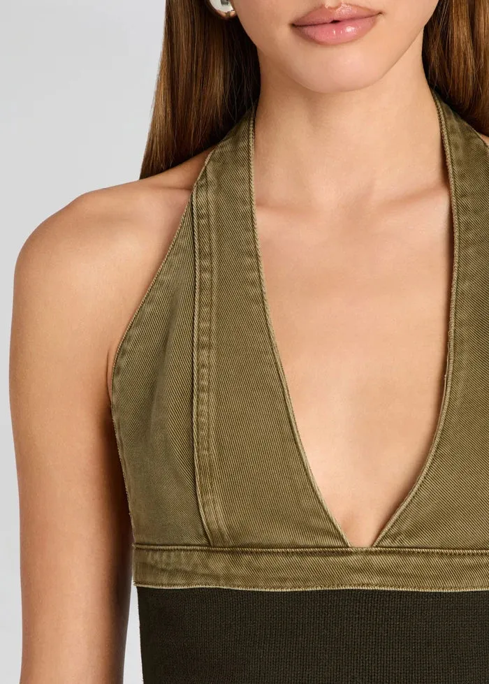 SER.O.YA - Stanna Top - Olivewood sold by Jessie Boutique product image thumbnail 2