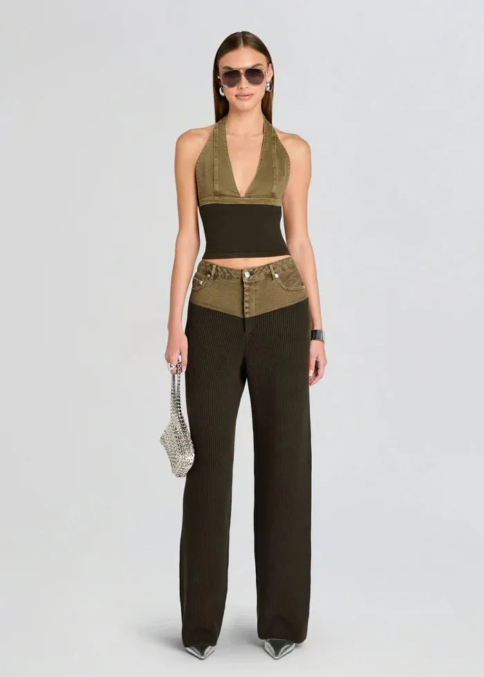 SER.O.YA - Stanna Top - Olivewood sold by Jessie Boutique product image thumbnail 3