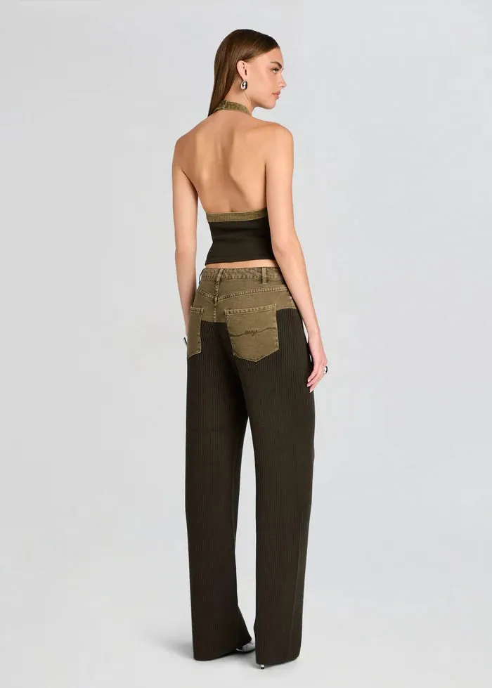 SER.O.YA - Stanna Top - Olivewood sold by Jessie Boutique product image thumbnail 4