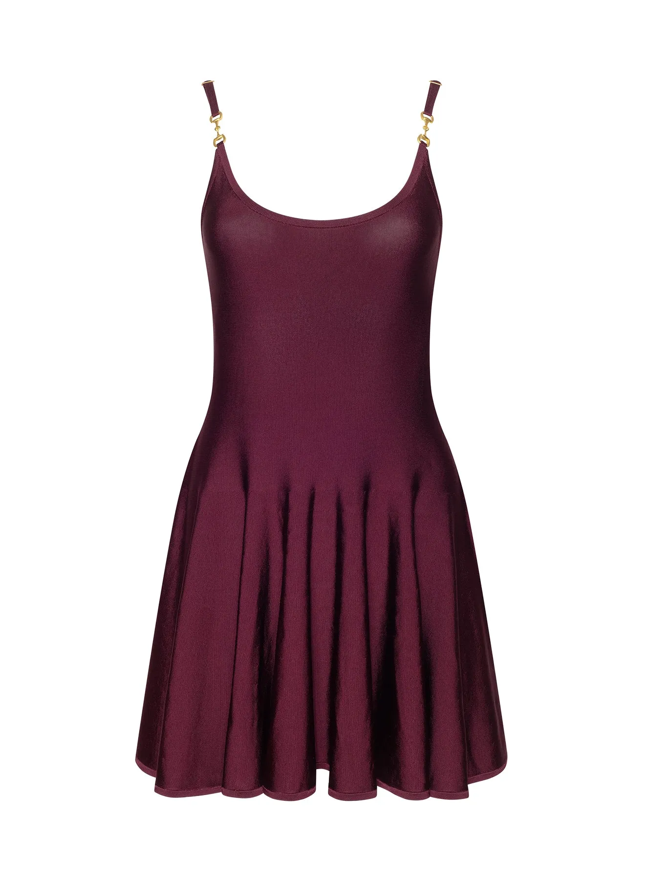 L'agence - Lana Knit Dress - Merlot Red sold by Jessie Boutique product image thumbnail 4