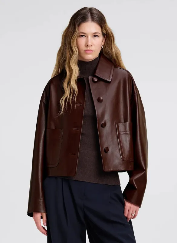 A.L.C. - Brooks Jacket - Milk Chocolate made by A.L.C.