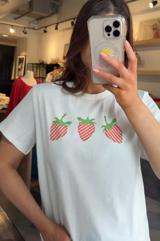 Strawberry Tee sold by Kins Collective