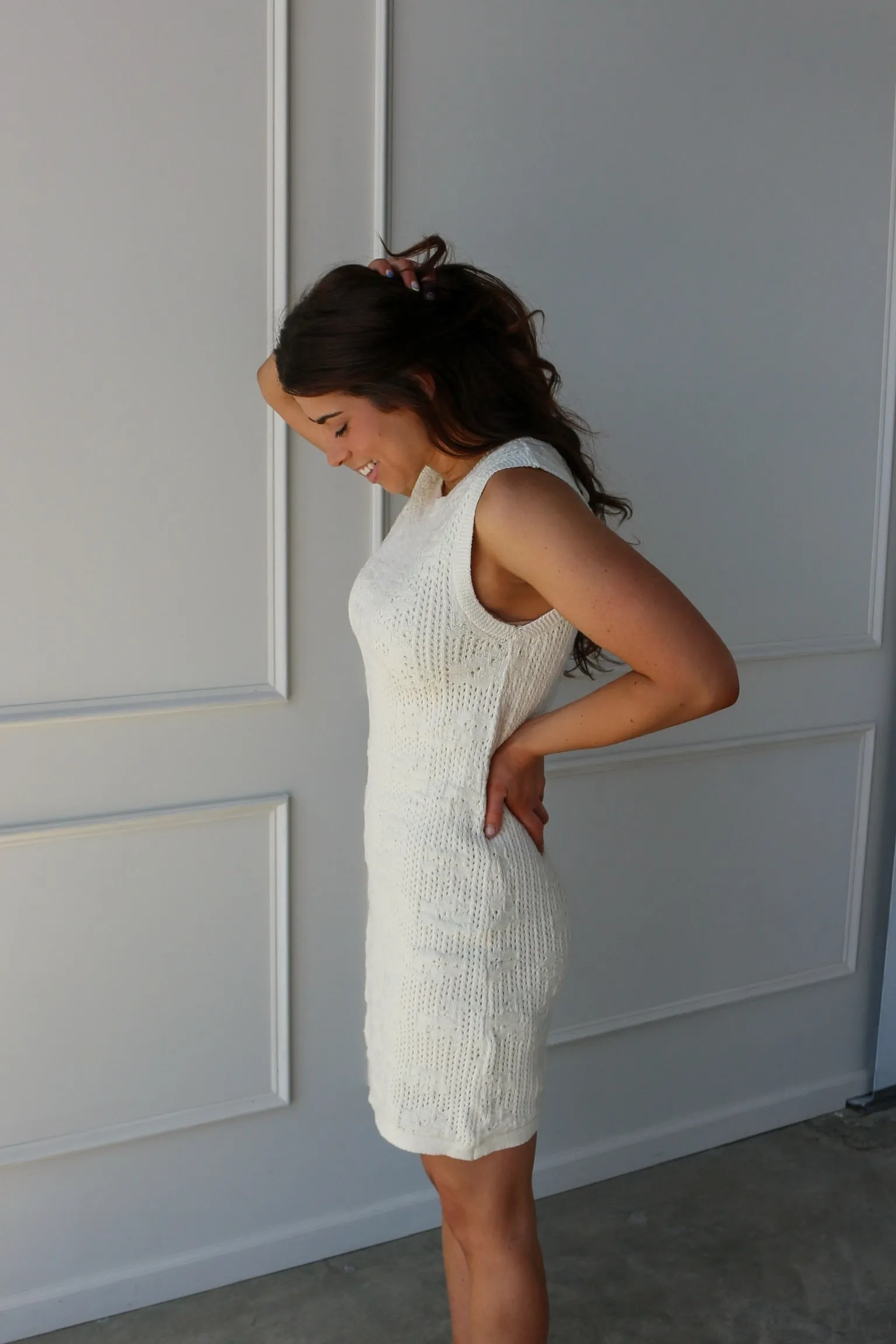 Camilla Crochet Mini Cream sold by Kins Collective product image thumbnail 2