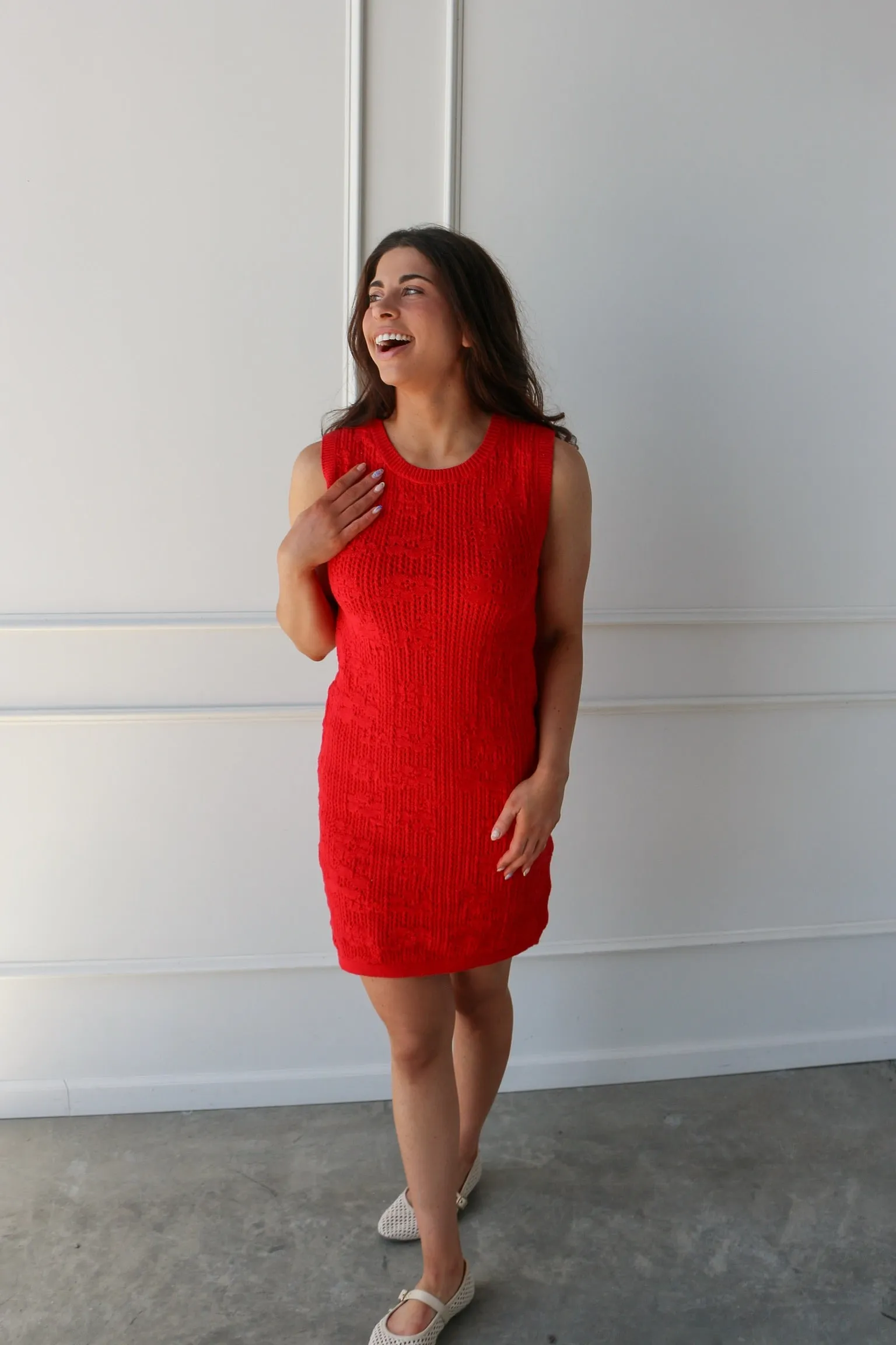 Camilla Crochet Mini Dress sold by Kins Collective product image thumbnail 2