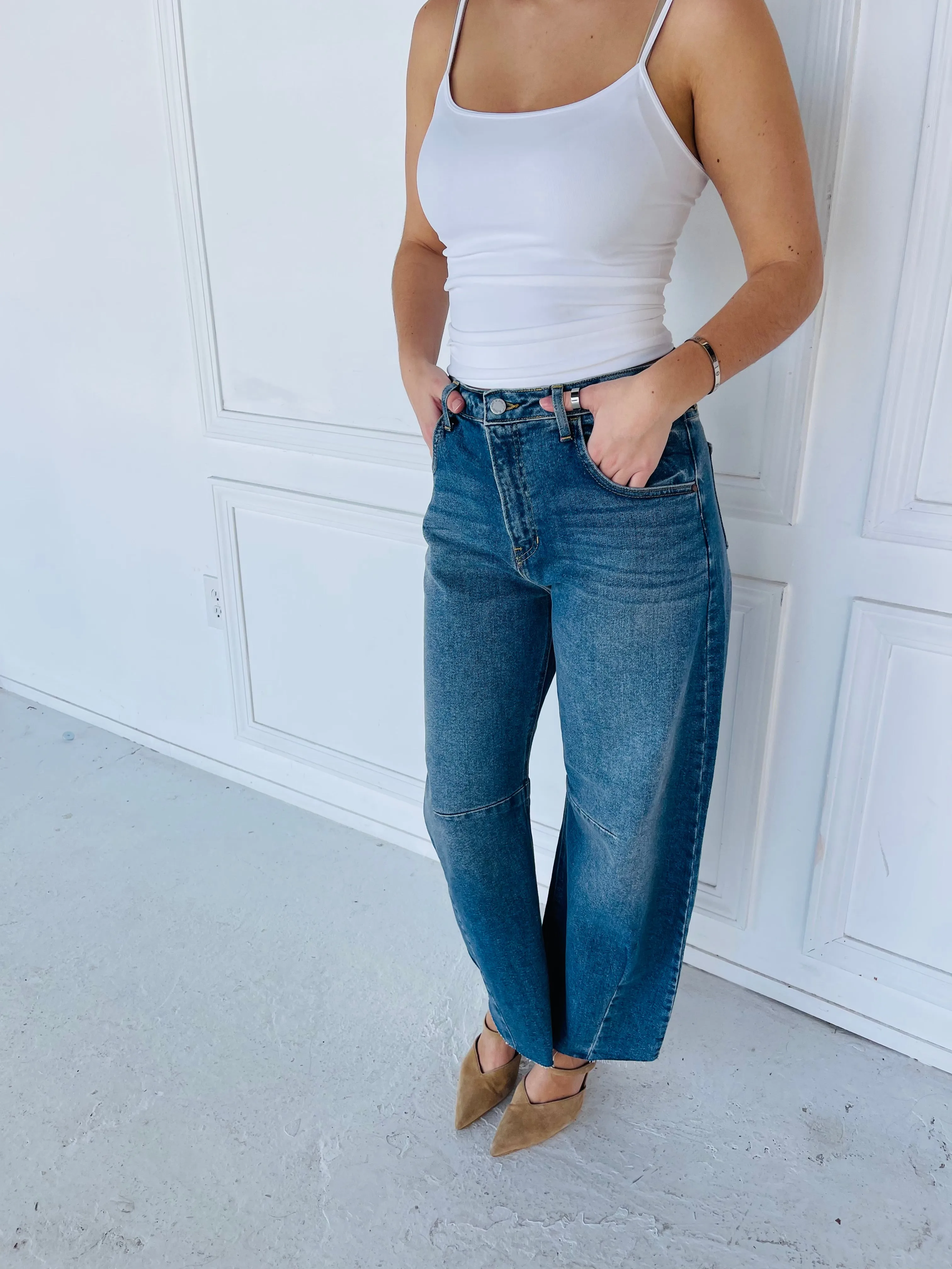 The Seamed Barrel Jeans sold by Kins Collective product image thumbnail 2