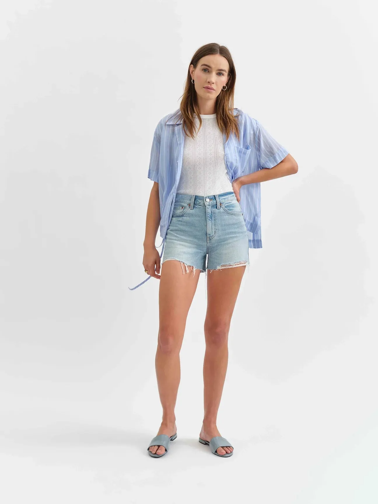 High Rise Troublemaker Short sold by Kins Collective product image thumbnail 2