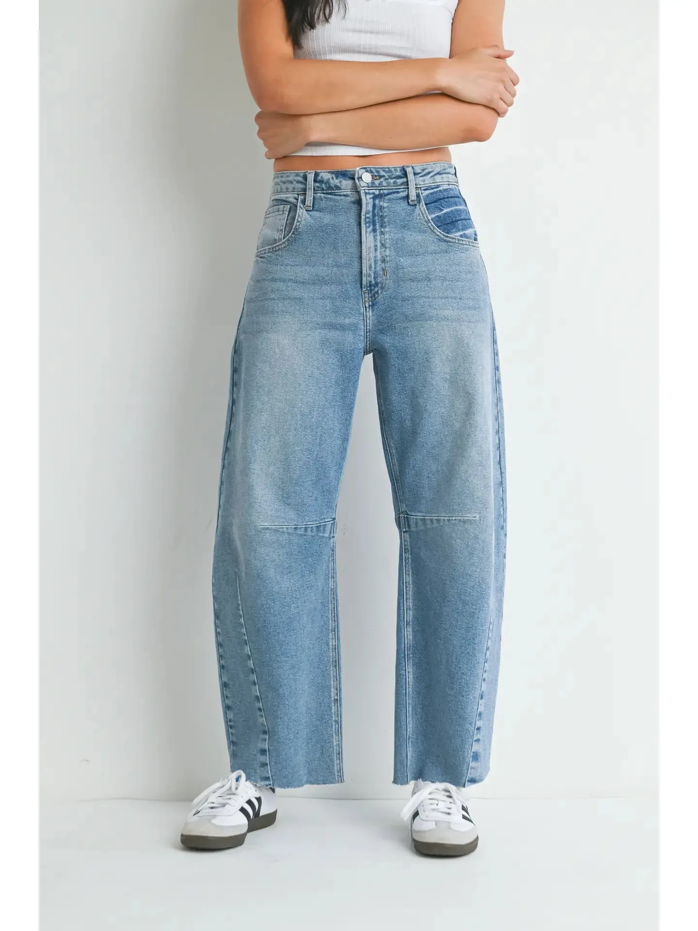 The Seamed Barrel Jeans sold by Kins Collective product image thumbnail 2