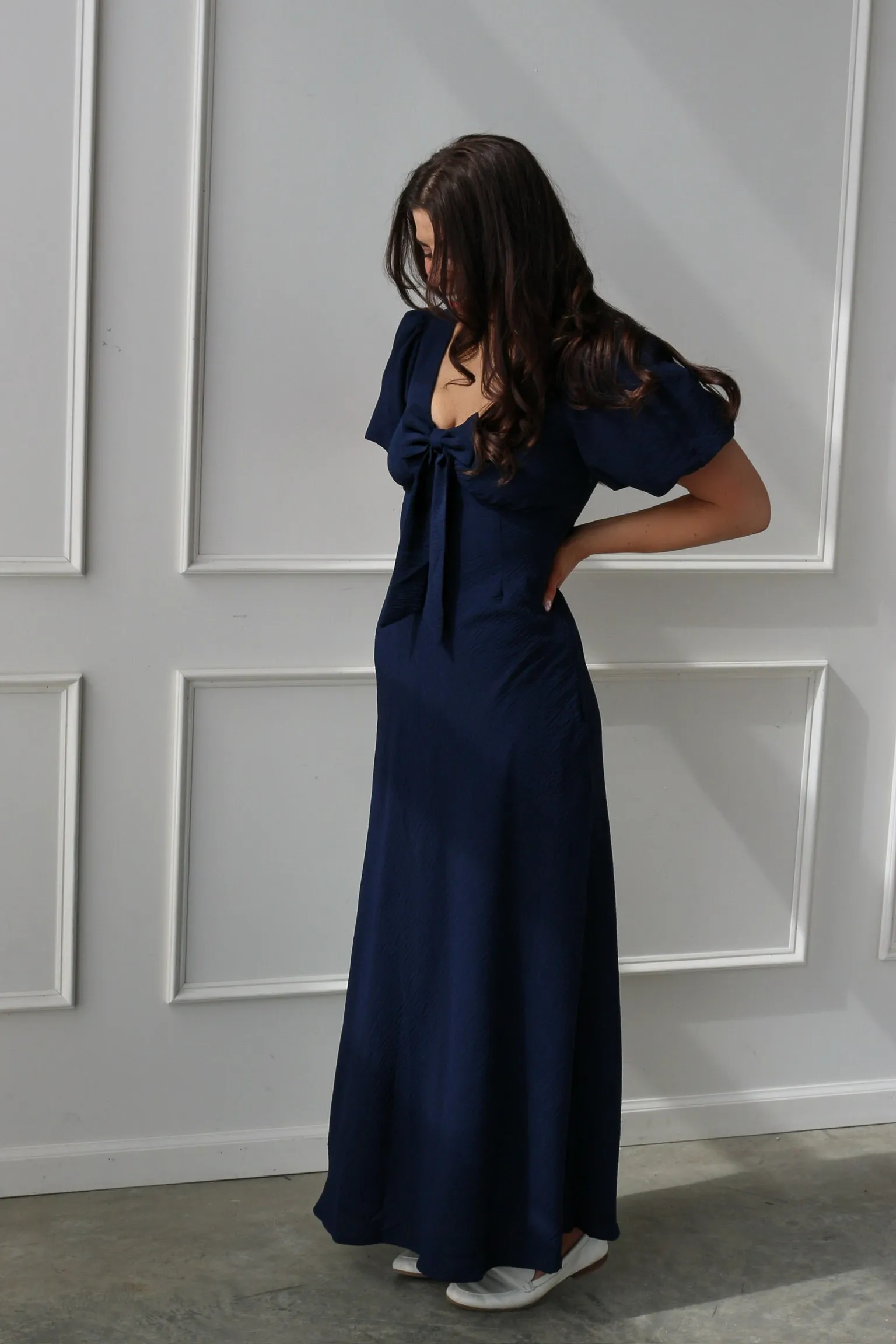 Celeste Tie Front Maxi sold by Kins Collective product image thumbnail 2