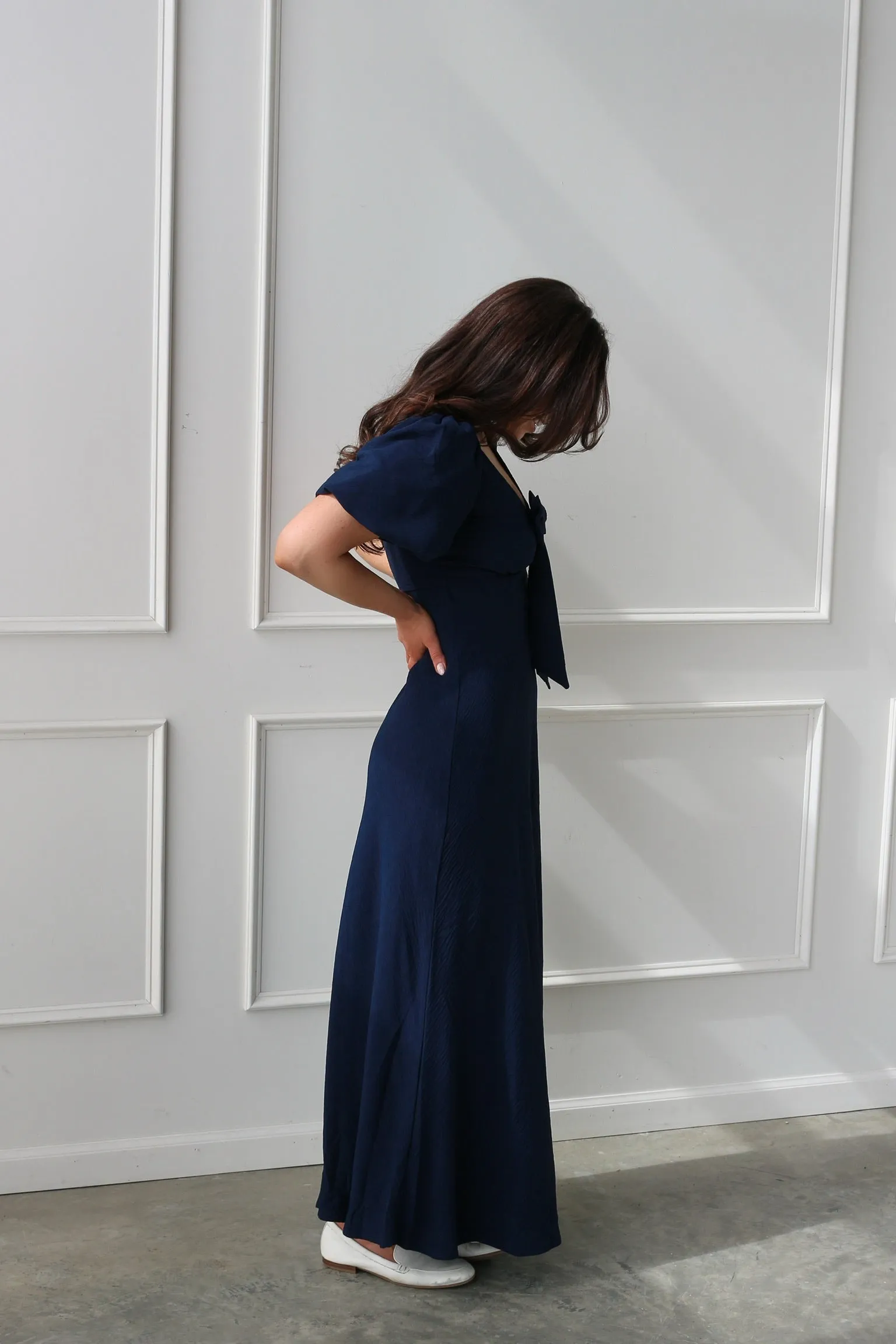 Celeste Tie Front Maxi sold by Kins Collective product image thumbnail 3