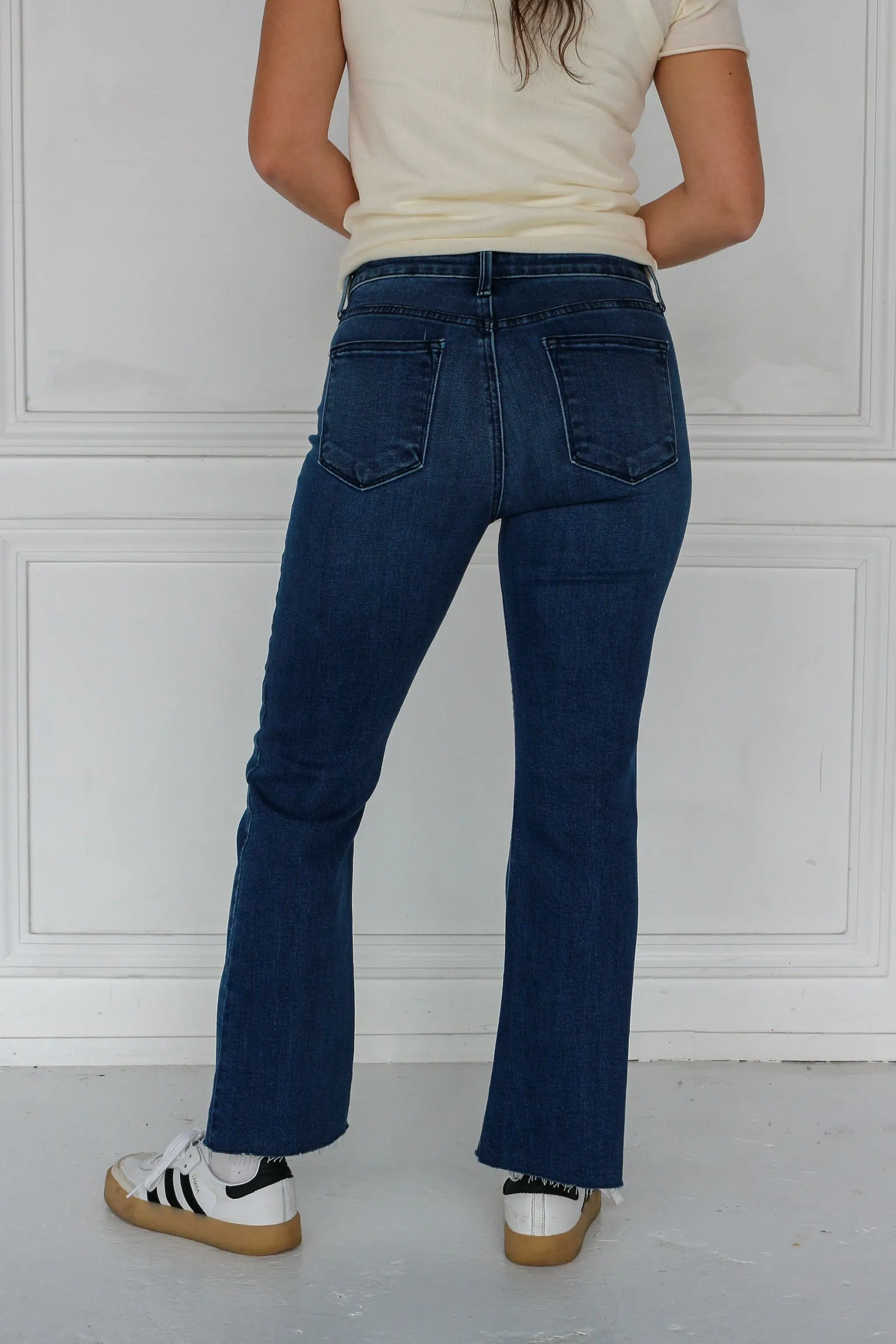 High Rise Tonal Crop Flare sold by Kins Collective product image thumbnail 4