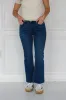 High Rise Tonal Crop Flare sold by Kins Collective