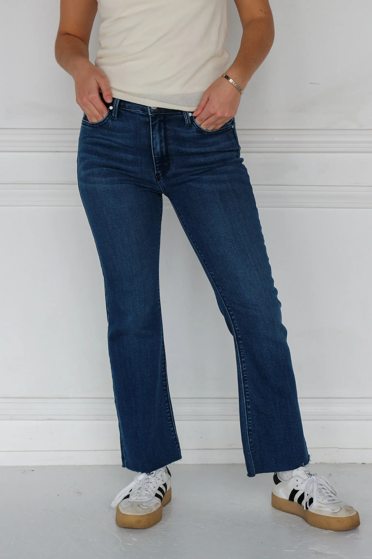 High Rise Tonal Crop Flare sold by Kins Collective product image thumbnail 3