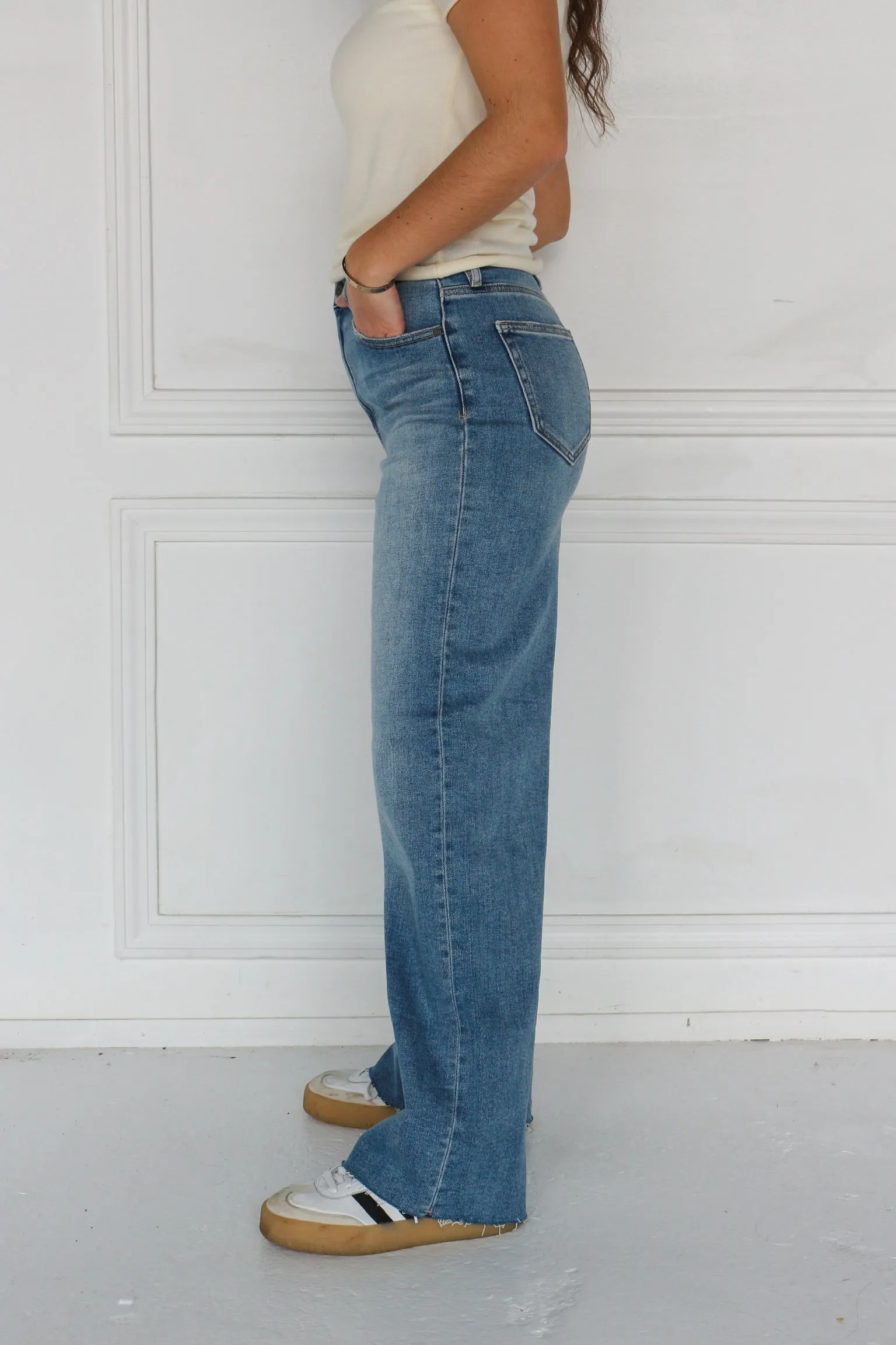 Full Length Relaxed Straight Jean sold by Kins Collective product image thumbnail 3