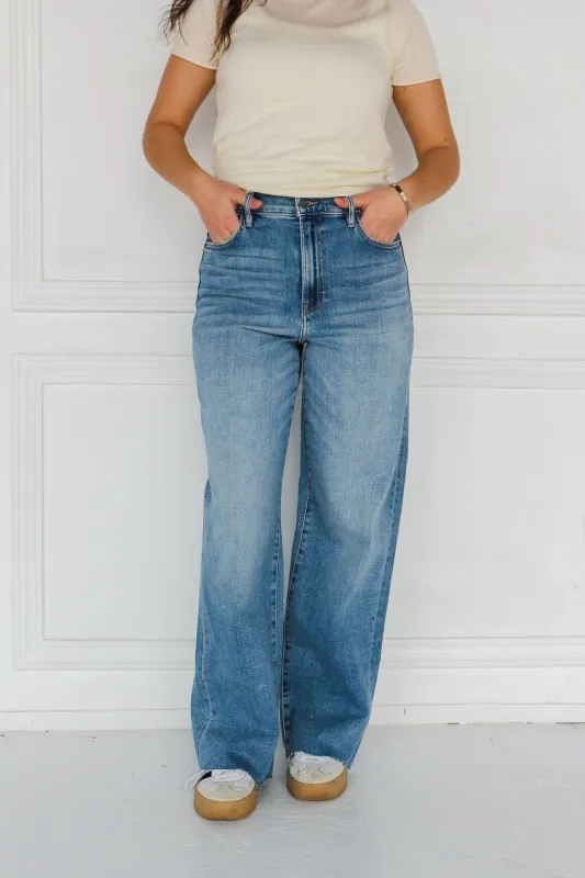 Full Length Relaxed Straight Jean sold by Kins Collective