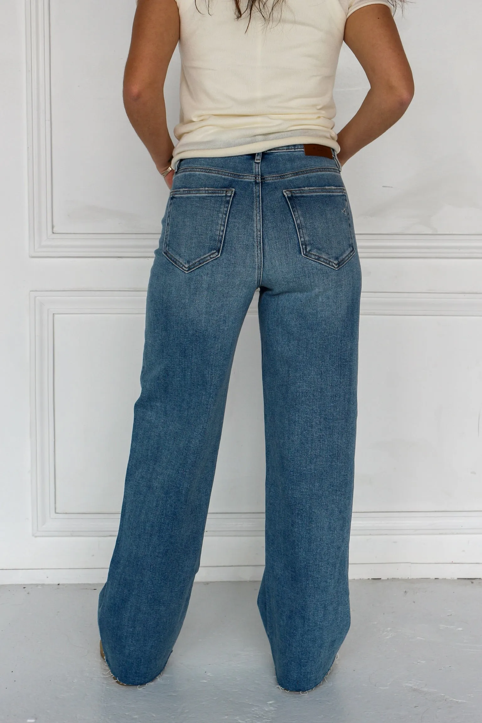 Full Length Relaxed Straight Jean sold by Kins Collective product image thumbnail 4
