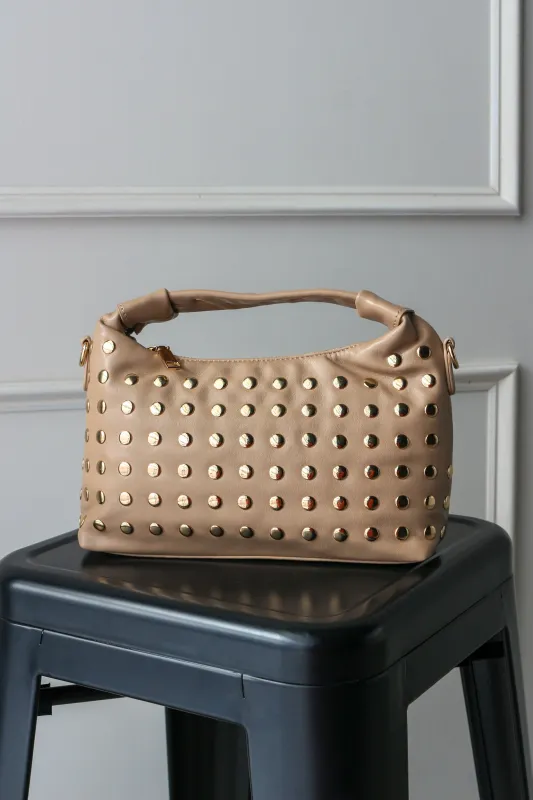 Beckette Studded Bag sold by Kins Collective