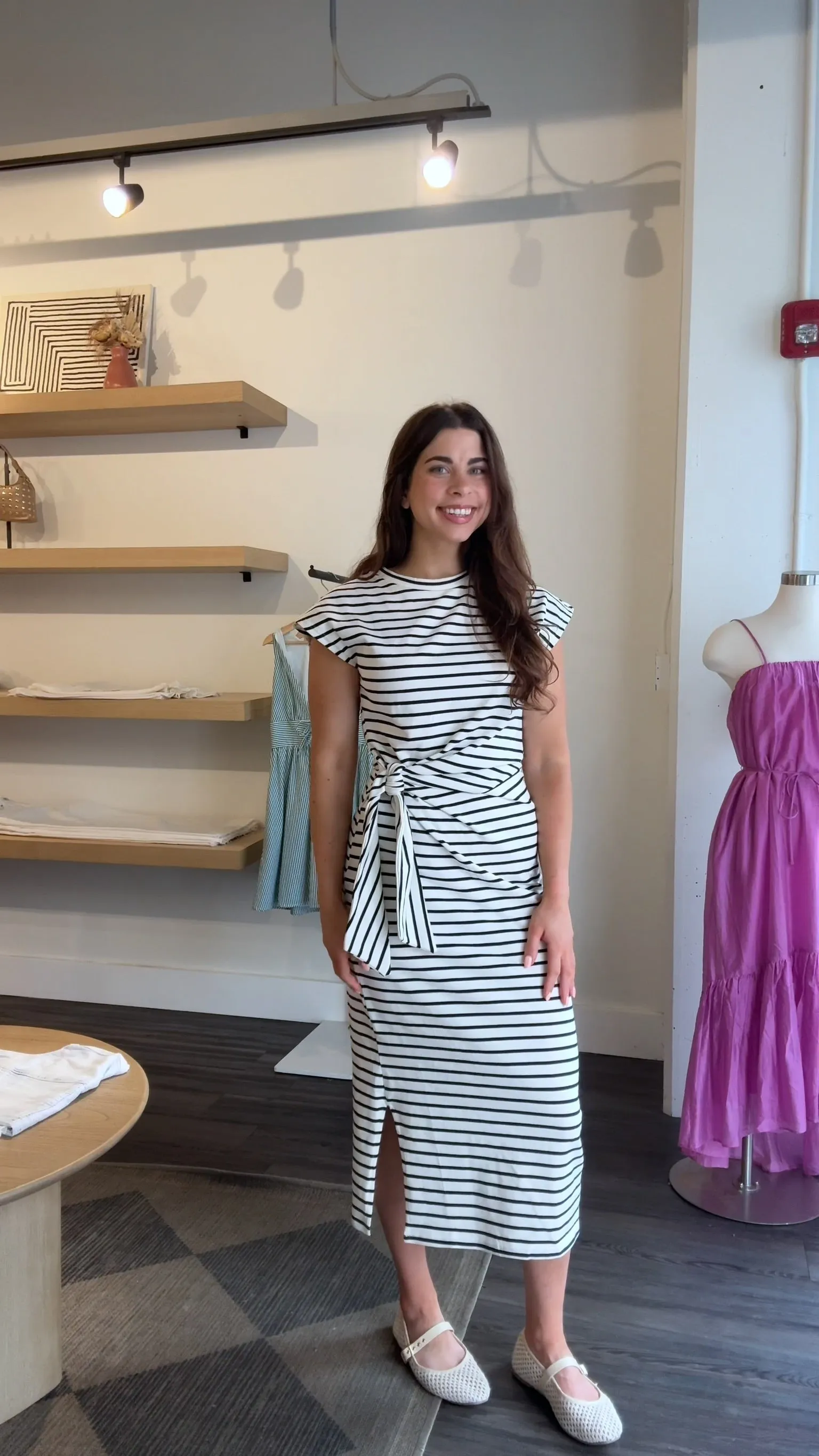 Mariner Stripe Maxi sold by Kins Collective