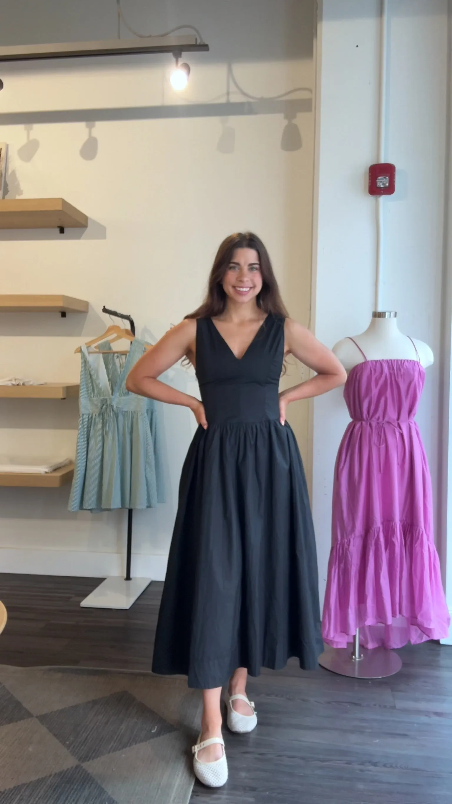 Lila Bow Back Dress sold by Kins Collective product image thumbnail 2