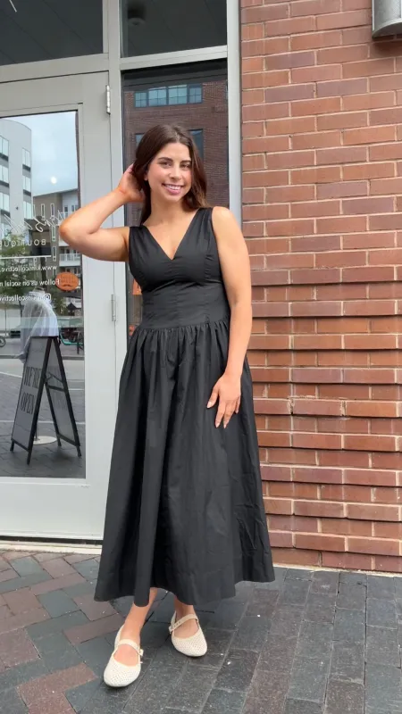 Lila Bow Back Dress sold by Kins Collective