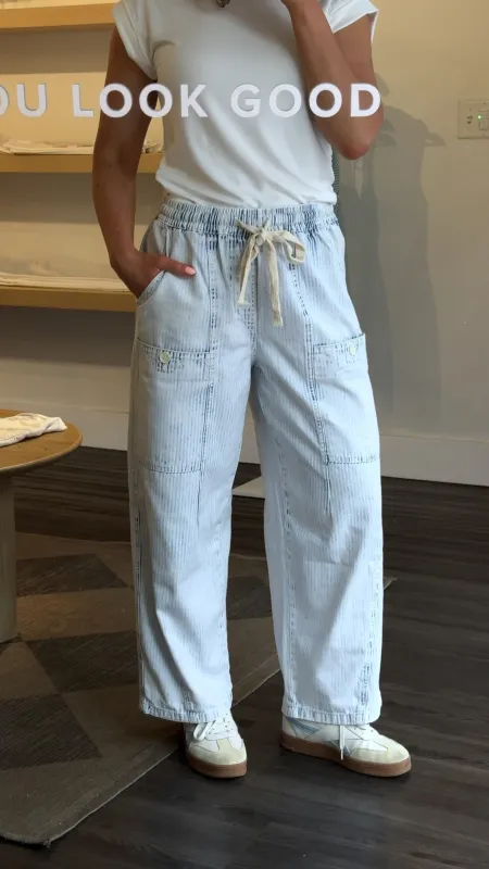 Harbor Stripe Pant sold by Kins Collective