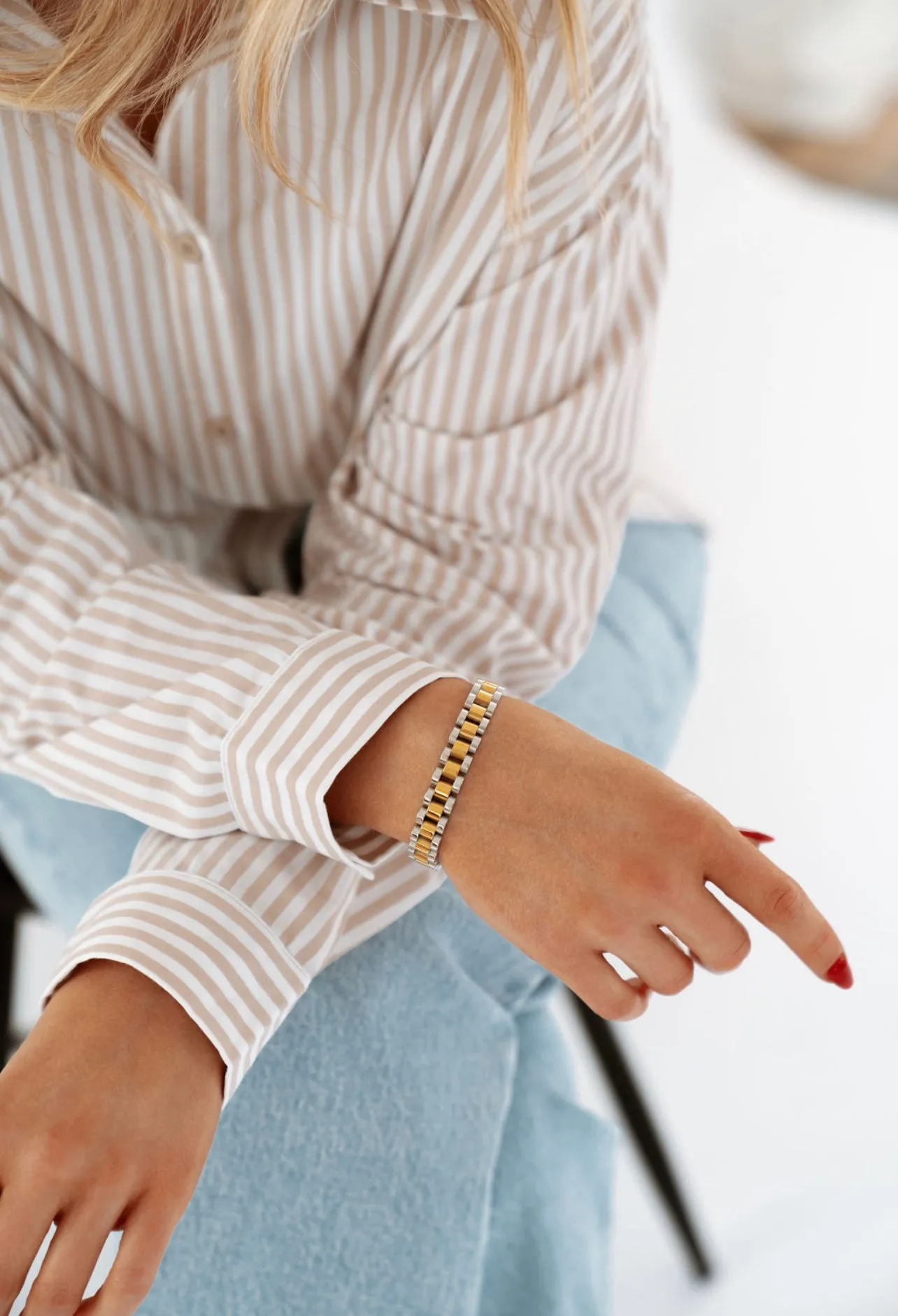 Luxe Link Bracelet sold by Kins Collective