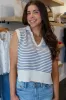 Cottage Stripe Polo sold by Kins Collective