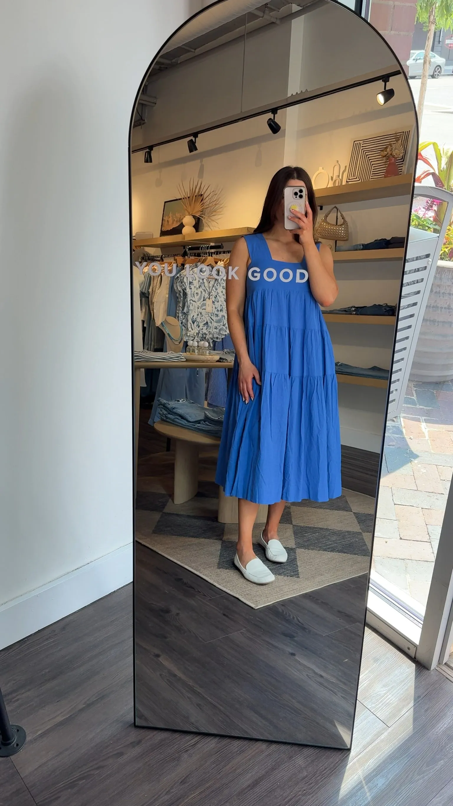 Azure Tiered Maxi Dress sold by Kins Collective product image thumbnail 2