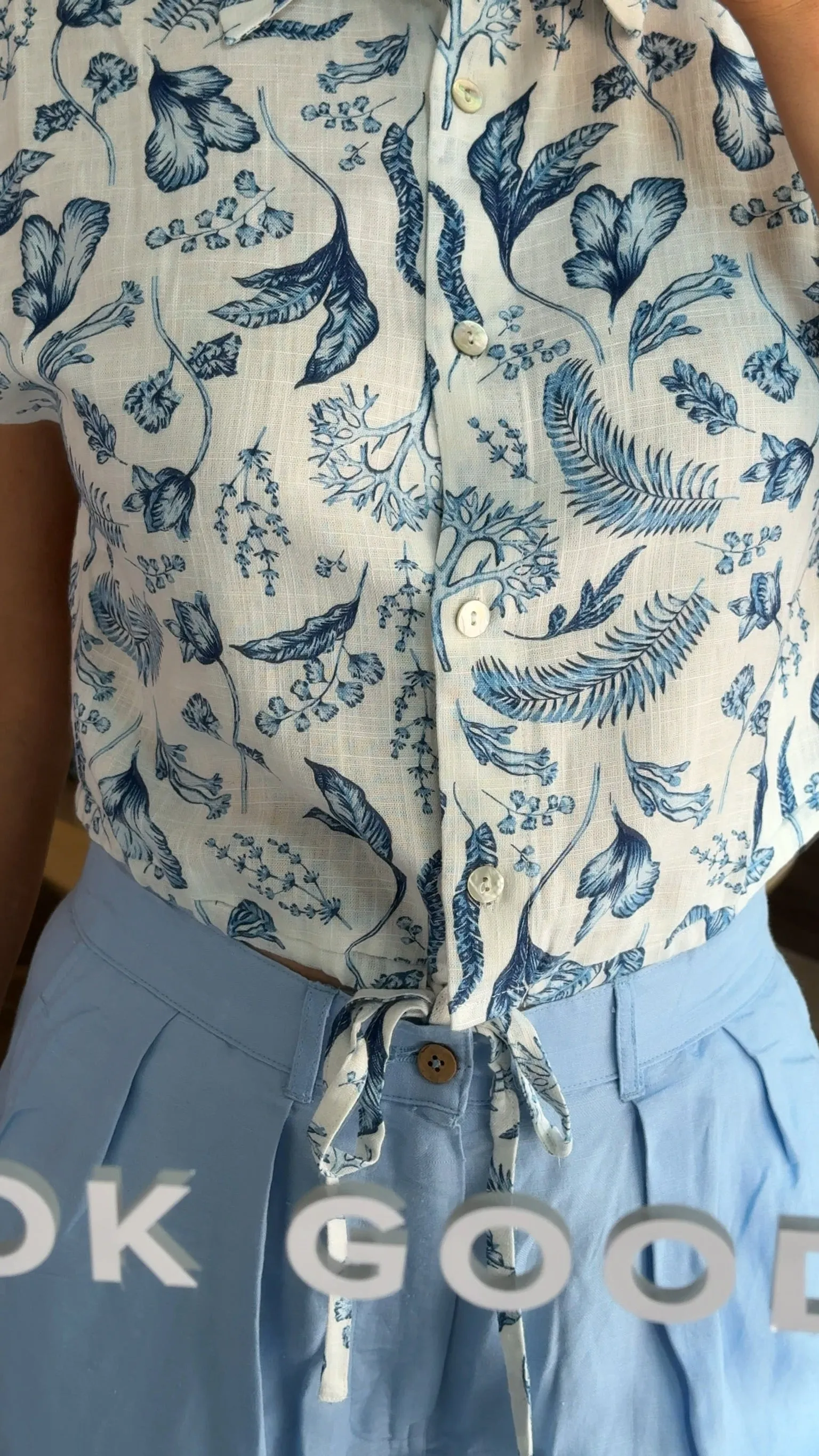 Blue Porcelain Top sold by Kins Collective product image thumbnail 3