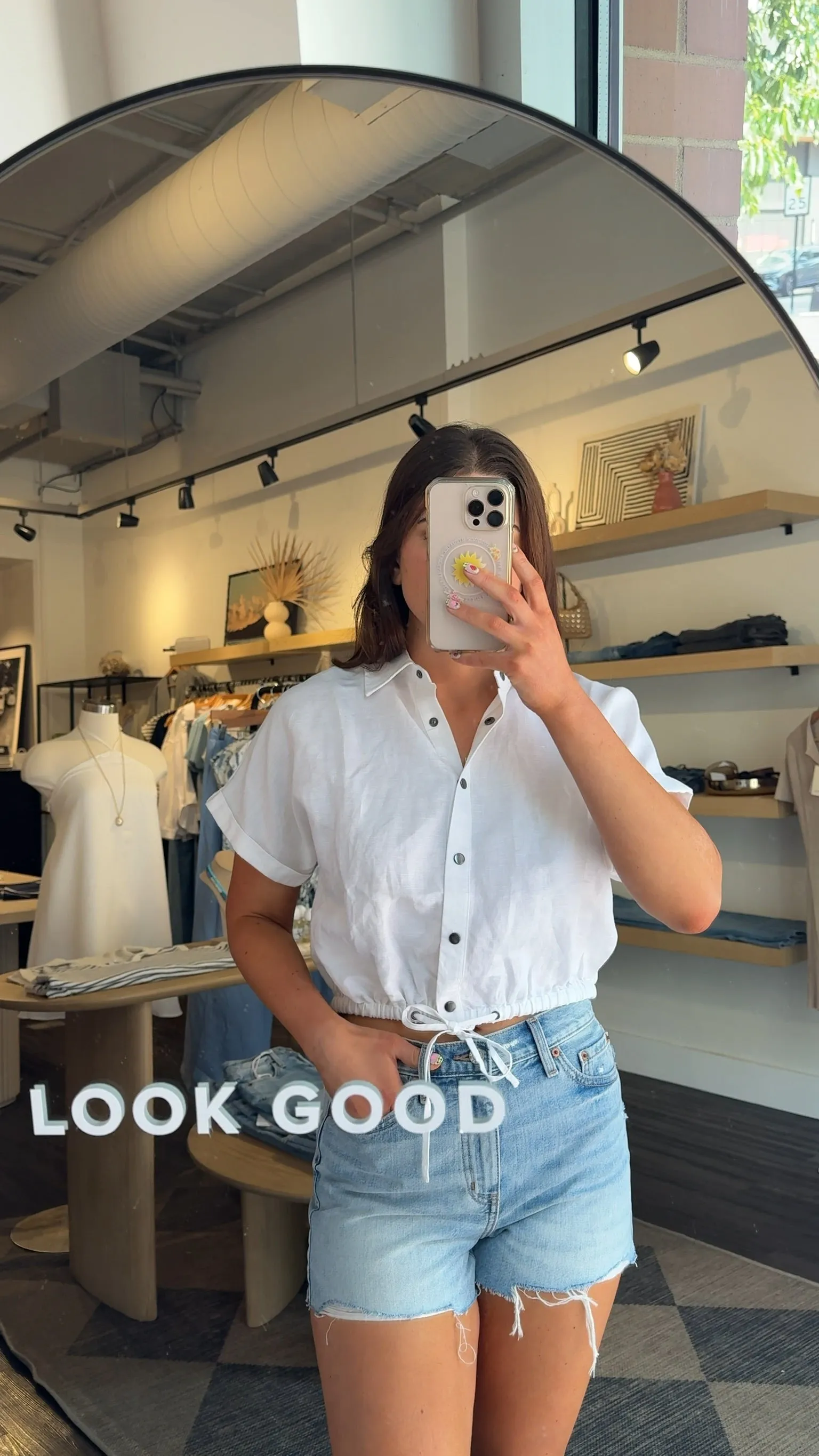 Breezy Linen Top sold by Kins Collective product image thumbnail 2