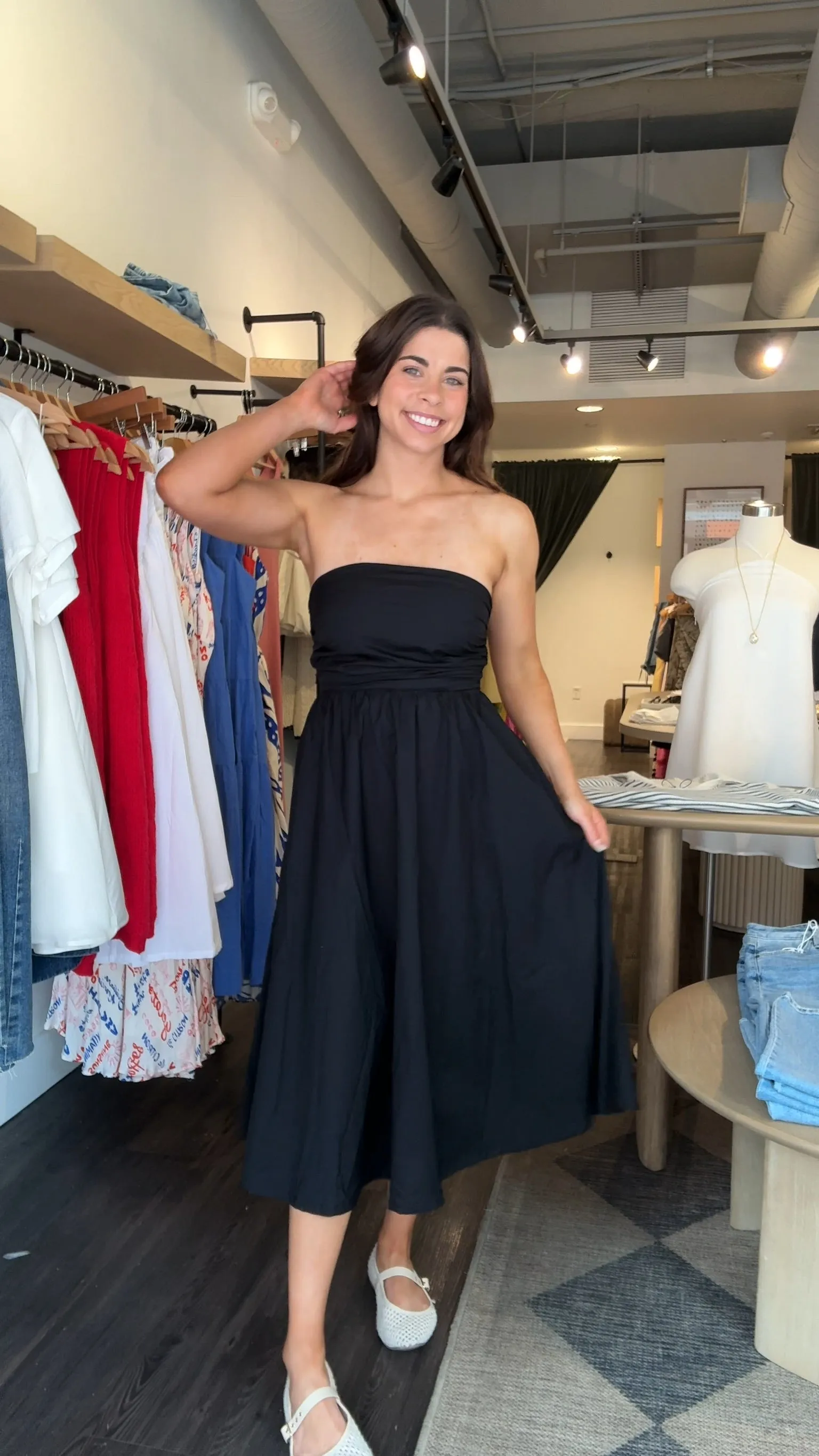 Sorrento Strapless Dress sold by Kins Collective product image thumbnail 4