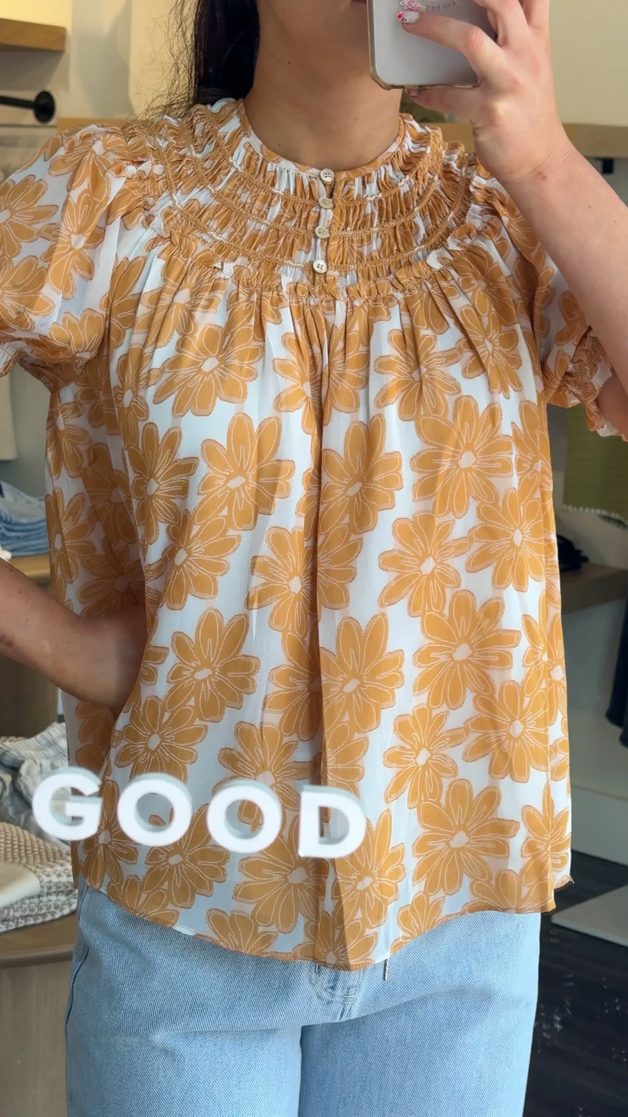 Marmalade Floral Blouse sold by Kins Collective product image thumbnail 2