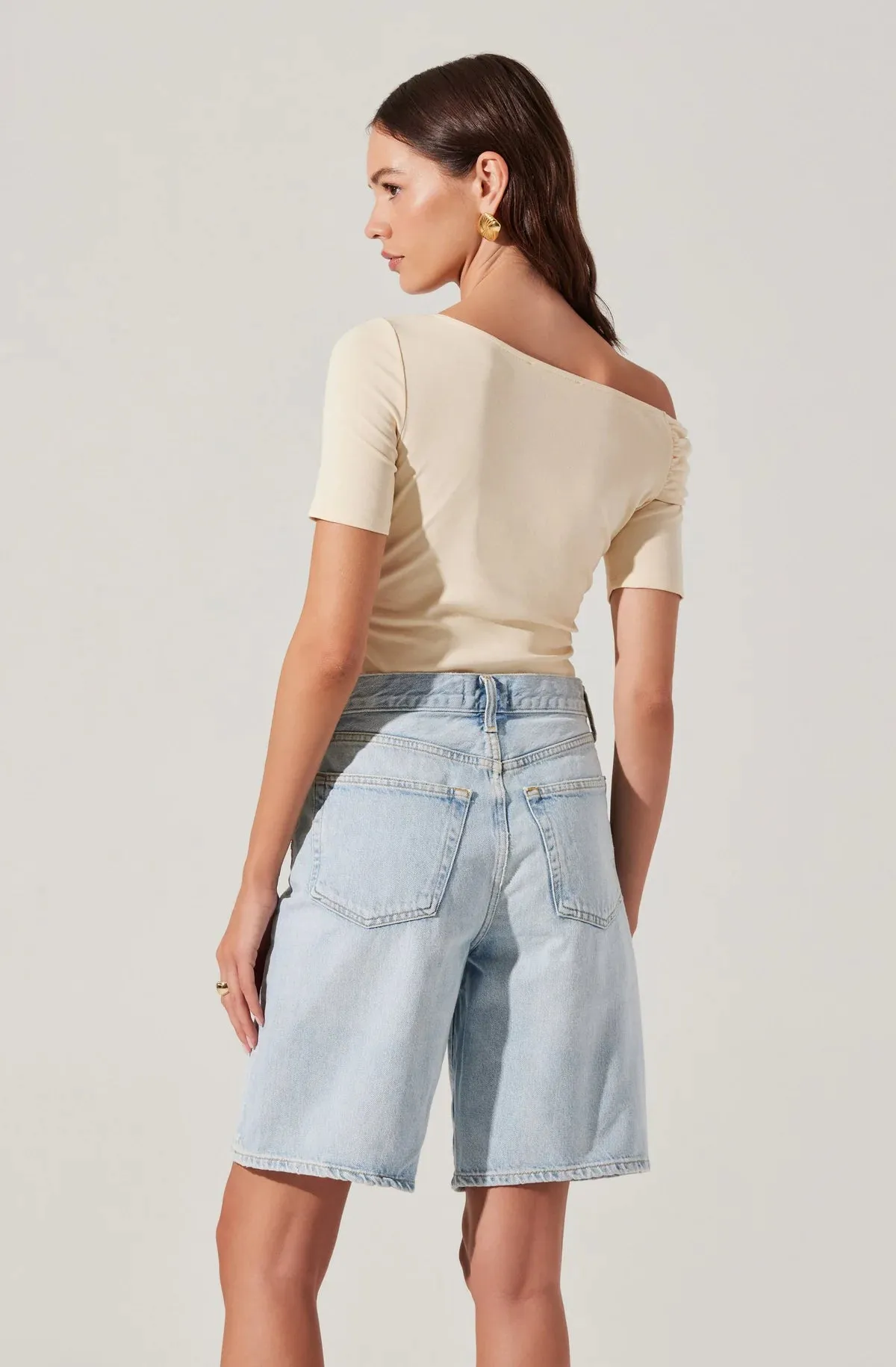Saylah Off Shoulder Twist Top sold by Kins Collective product image thumbnail 2