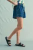 Denim Drawstring Short sold by Kins Collective