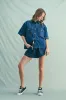 Denim Drawstring Short sold by Kins Collective