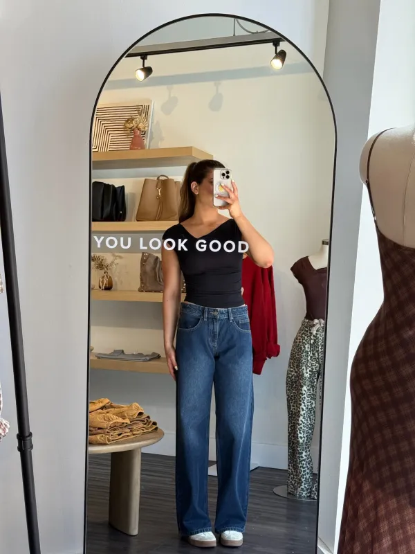 The Muse Asym Top sold by Kins Collective