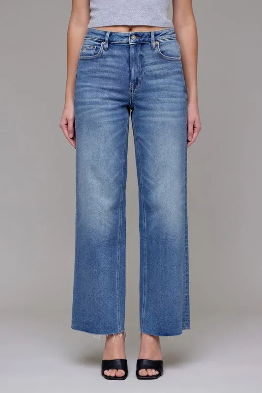 Logan High Rise Dad Jean sold by Kins Collective