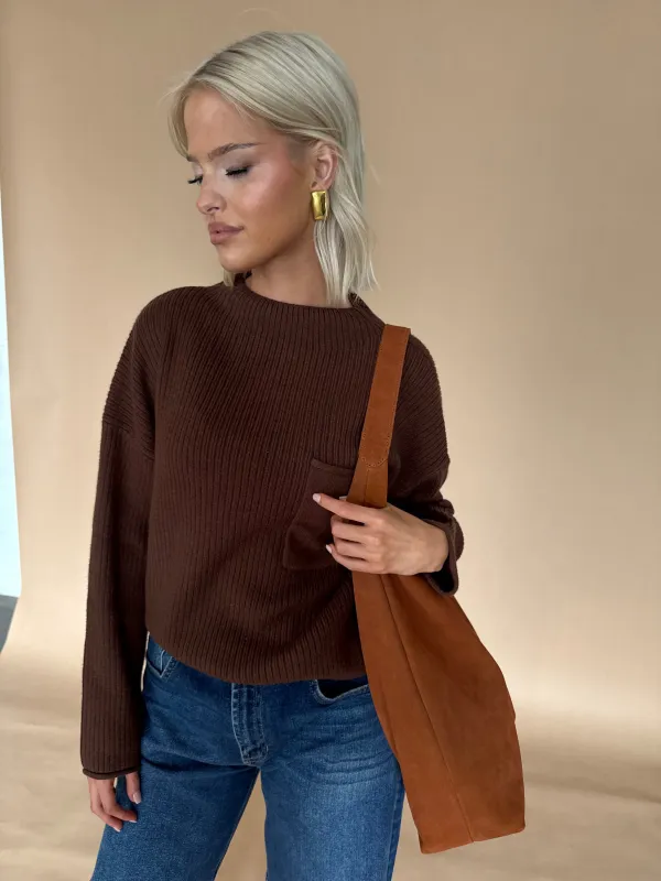 Piper Pocket Sweater sold by Kins Collective