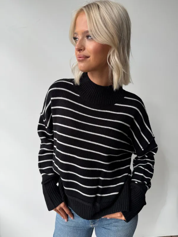 Margot Stripe Sweater sold by Kins Collective