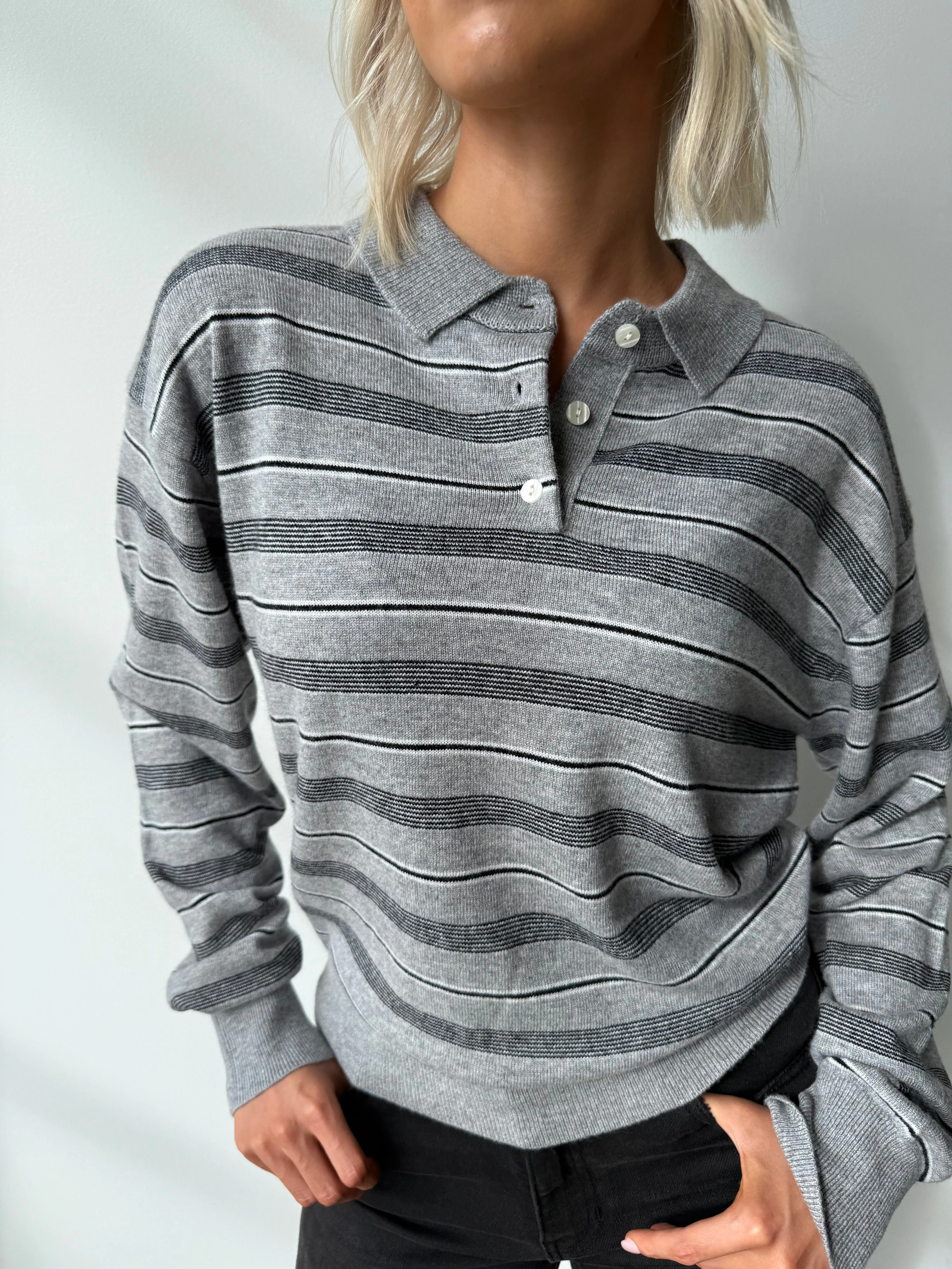 Camille Collared Polo Crew sold by Kins Collective product image thumbnail 3