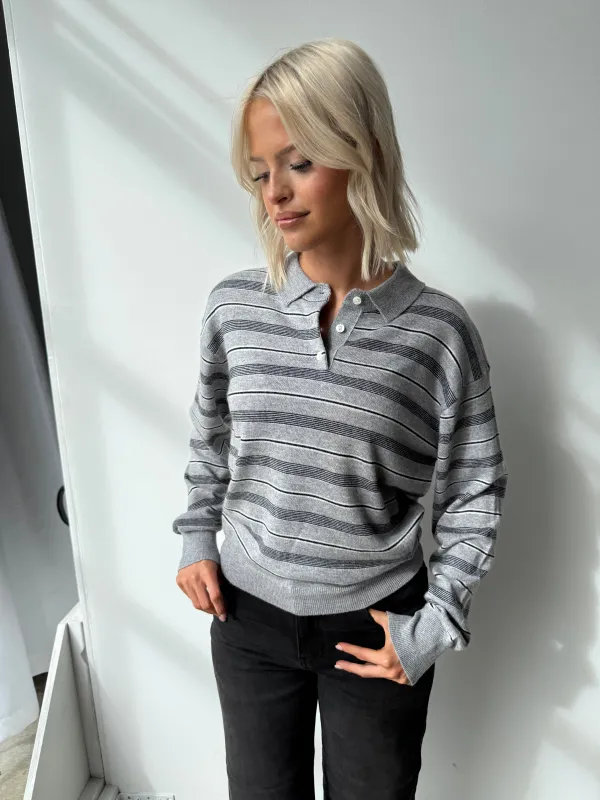 Camille Collared Polo Crew sold by Kins Collective