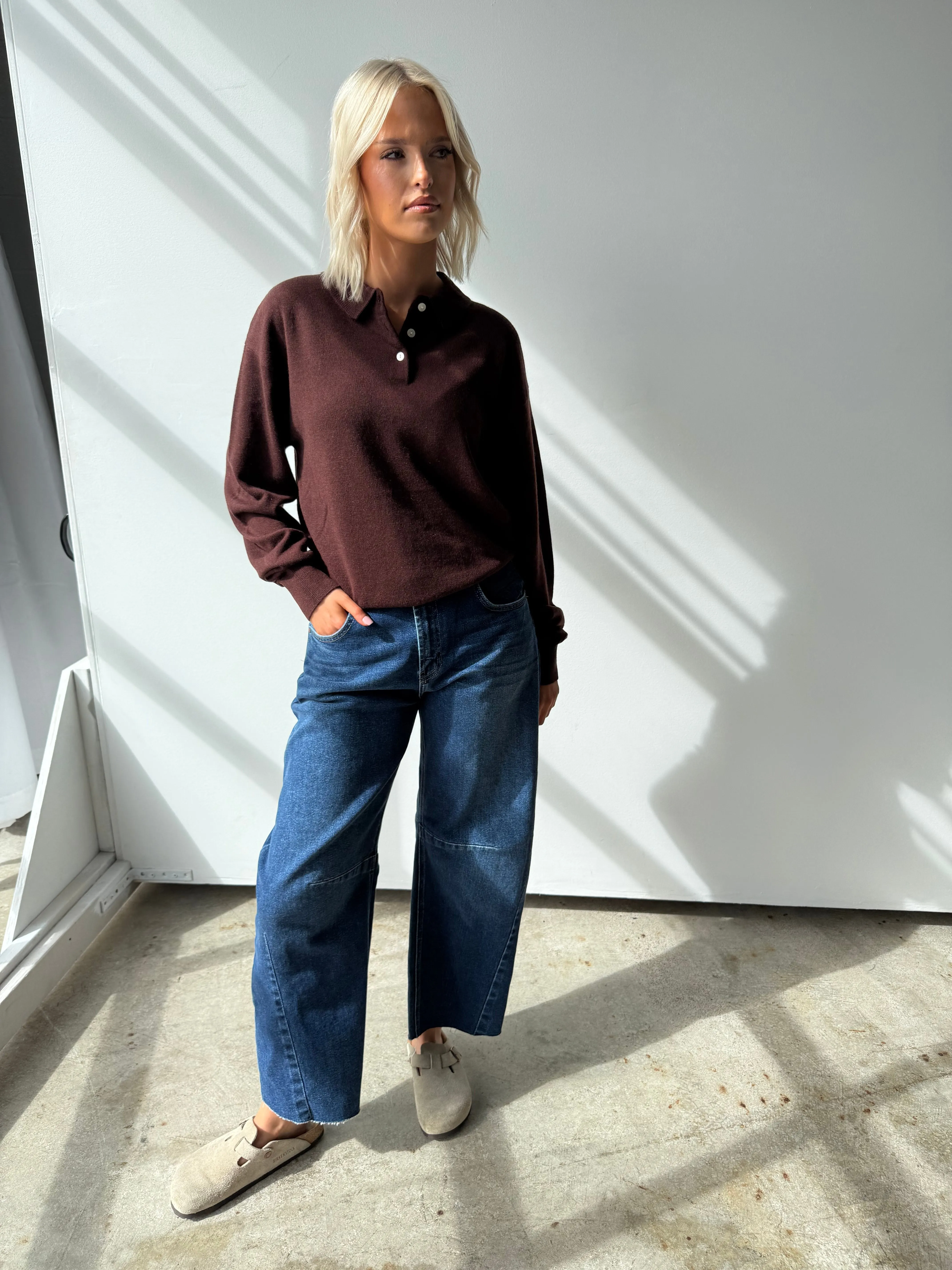 Camille Collared Polo Crew sold by Kins Collective product image thumbnail 2