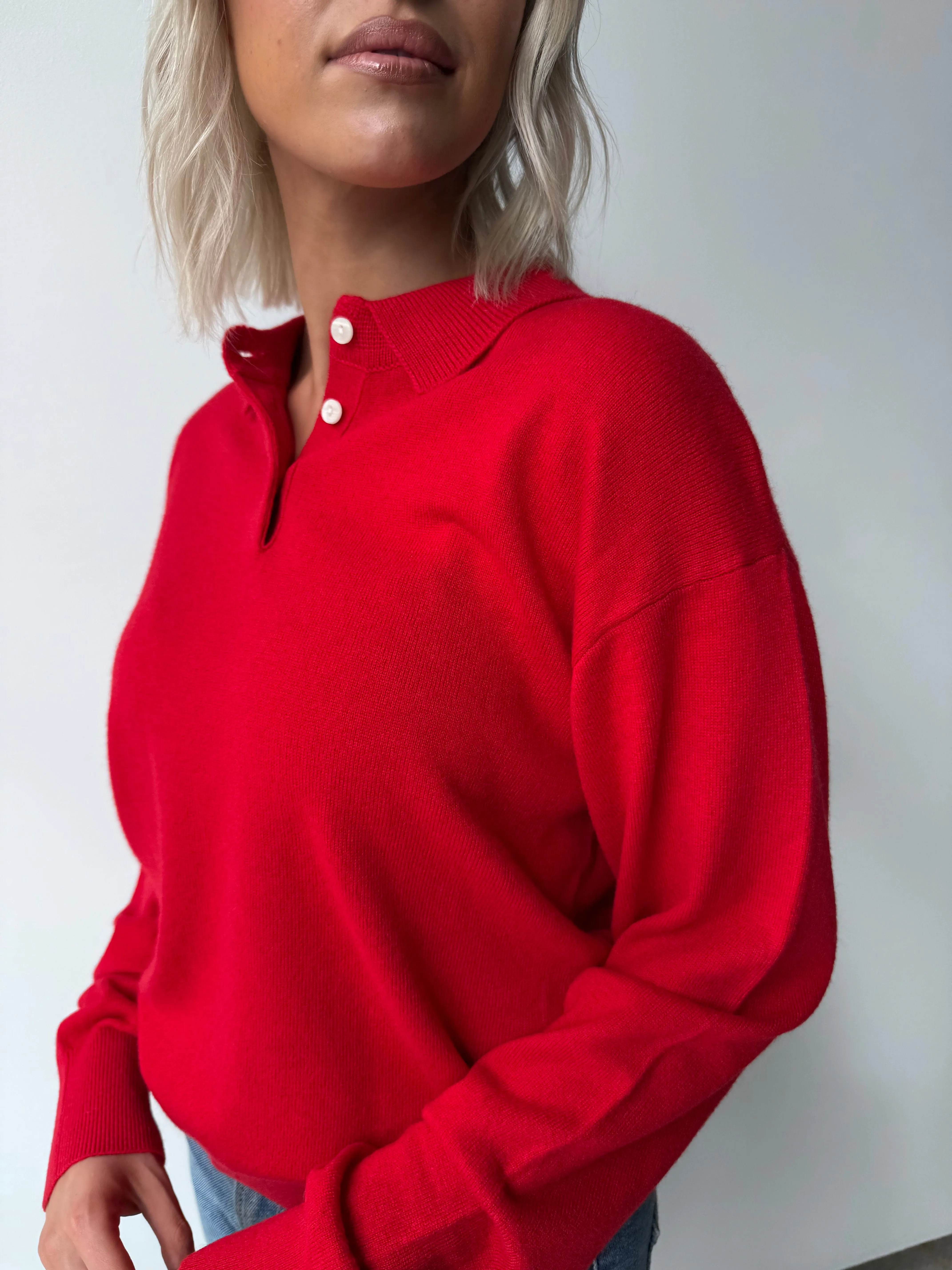 Camille Collared Polo Crew sold by Kins Collective product image thumbnail 3