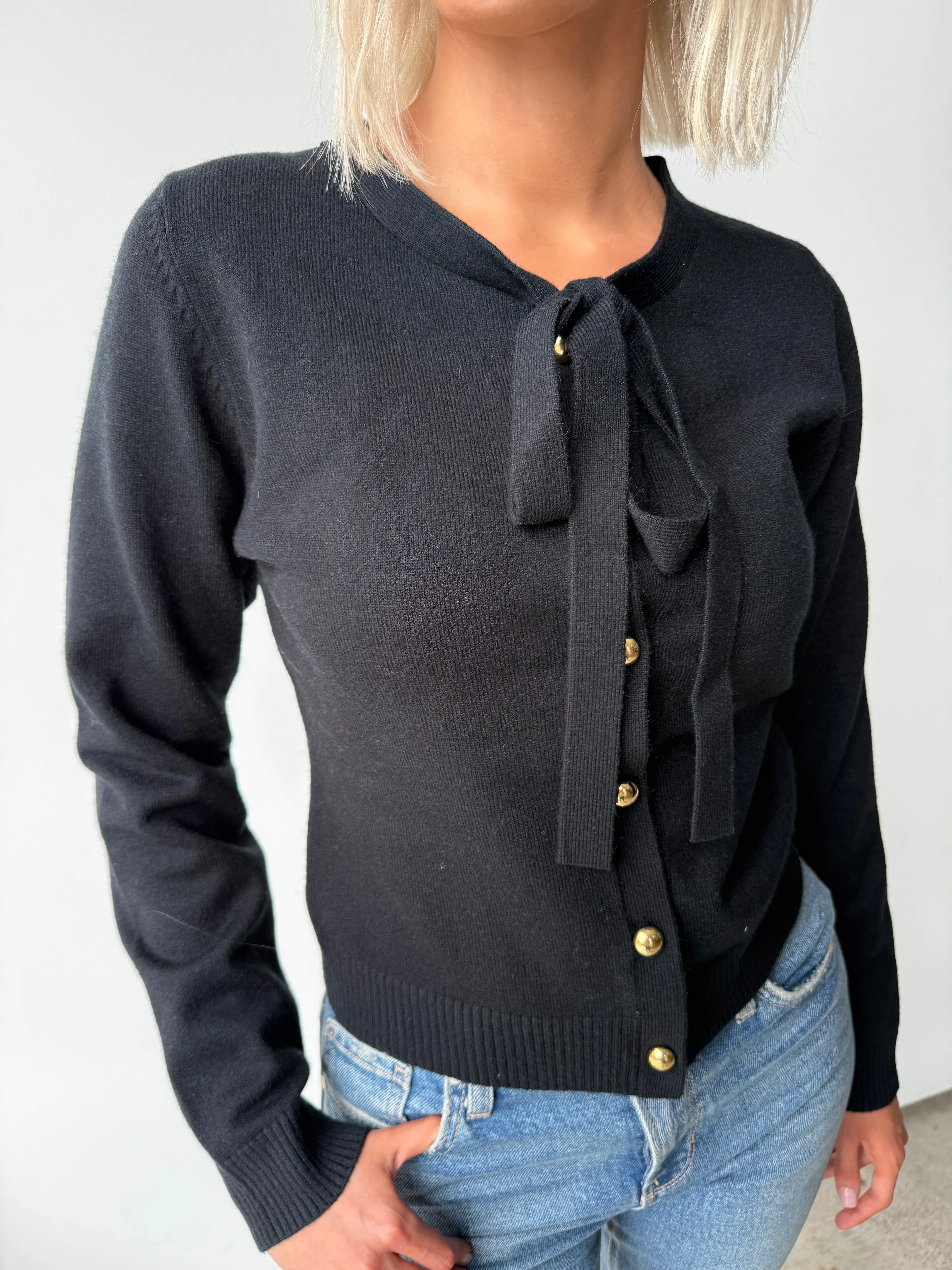 Colette Bow Cardigan sold by Kins Collective product image thumbnail 3