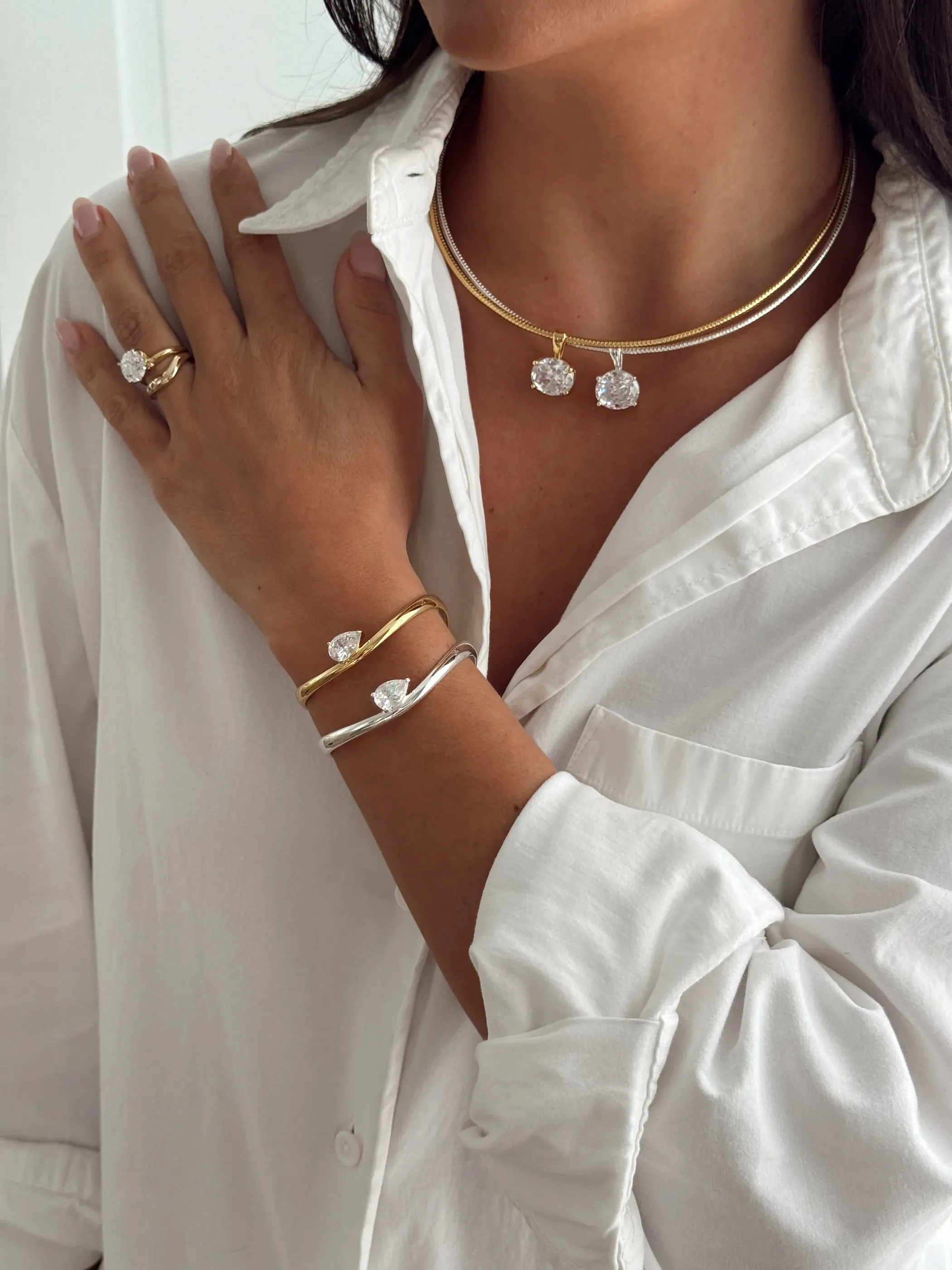 Alexa Cuff Bracelet sold by Kins Collective product image thumbnail 2