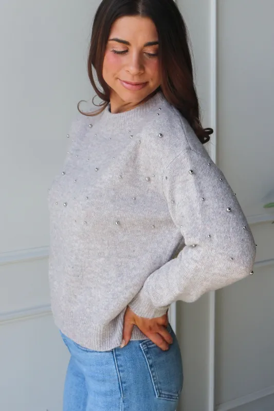 Jeweled Sweater sold by Kins Collective