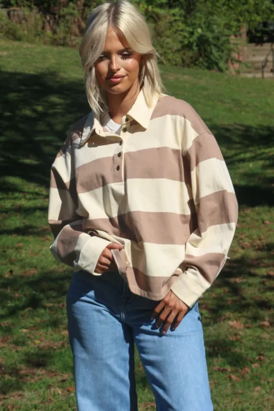 Rugby Polo sold by Kins Collective